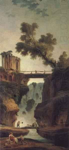 Landscape with Waterfall, ROBERT, Hubert